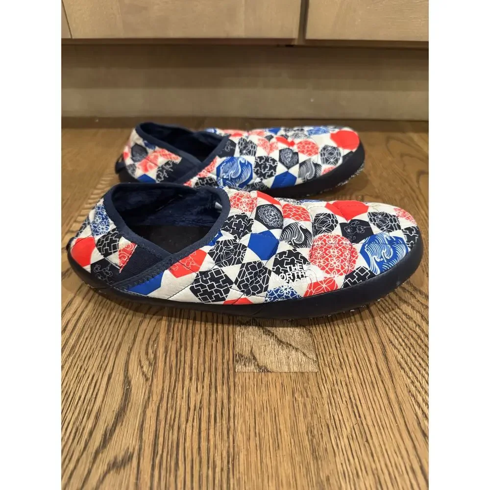 The North Face Thermoball Traction Mule V Slipper Geometric Men Sz 11 Loungewear